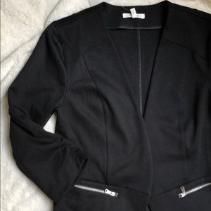 Maurice’s black open jacket 3/4 sleeve size small